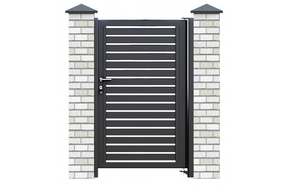 Horizontal Slat  Pathway Gate
