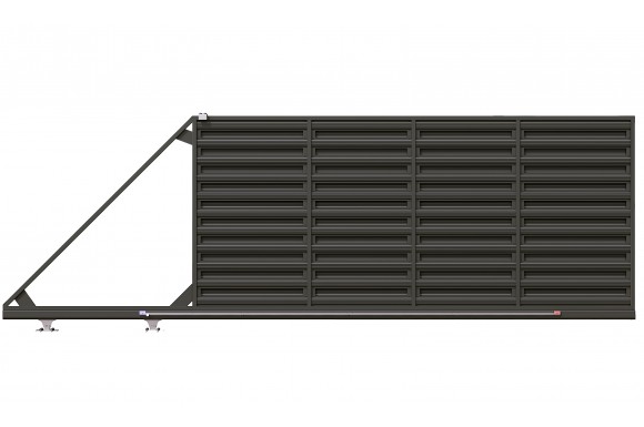 Horizontal Picket Cantilever Gate